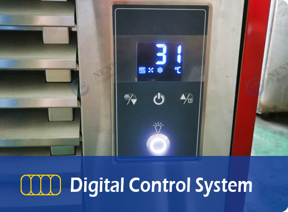 Digital Control System | NW-QW8 gelato refrigerator