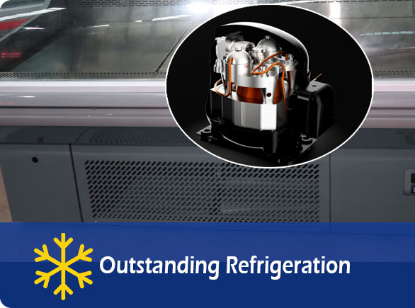 Enestående kjøling |NW-RG20A kjøtt display kjøleskap til salgs