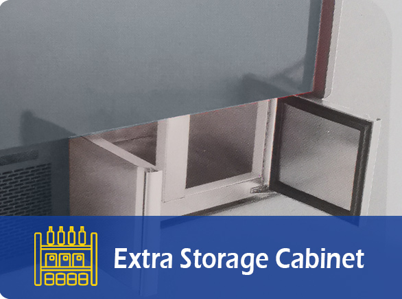 Dugang nga Storage Cabinet |NW-RG20A lab-as nga karne display refrigerator