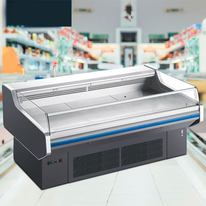 Meat And Food Service Over Counter For Supermarket Refrigerator Solutions