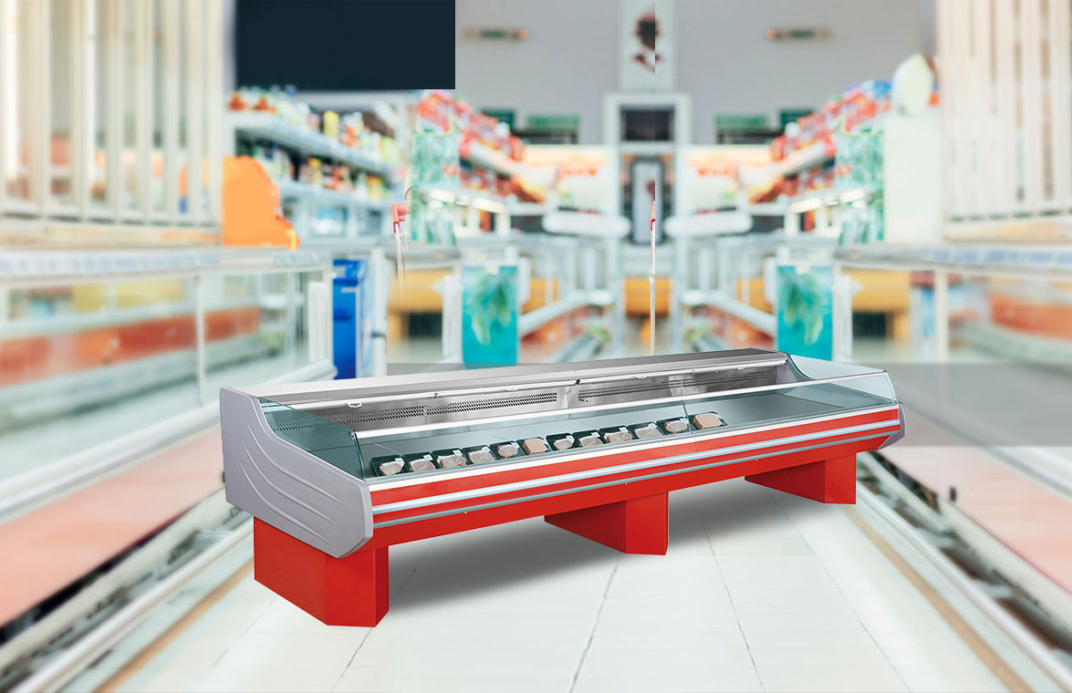 NW-RG30BF1 Meat Shop And Deli Remote Storage Display Freezer Fridge Prices For Sale factory and manufacturers
