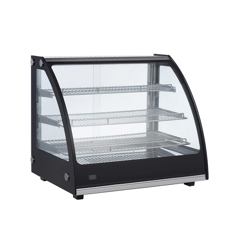 Commercial Bakery Countertop Hot Pastry Warmer Display Case