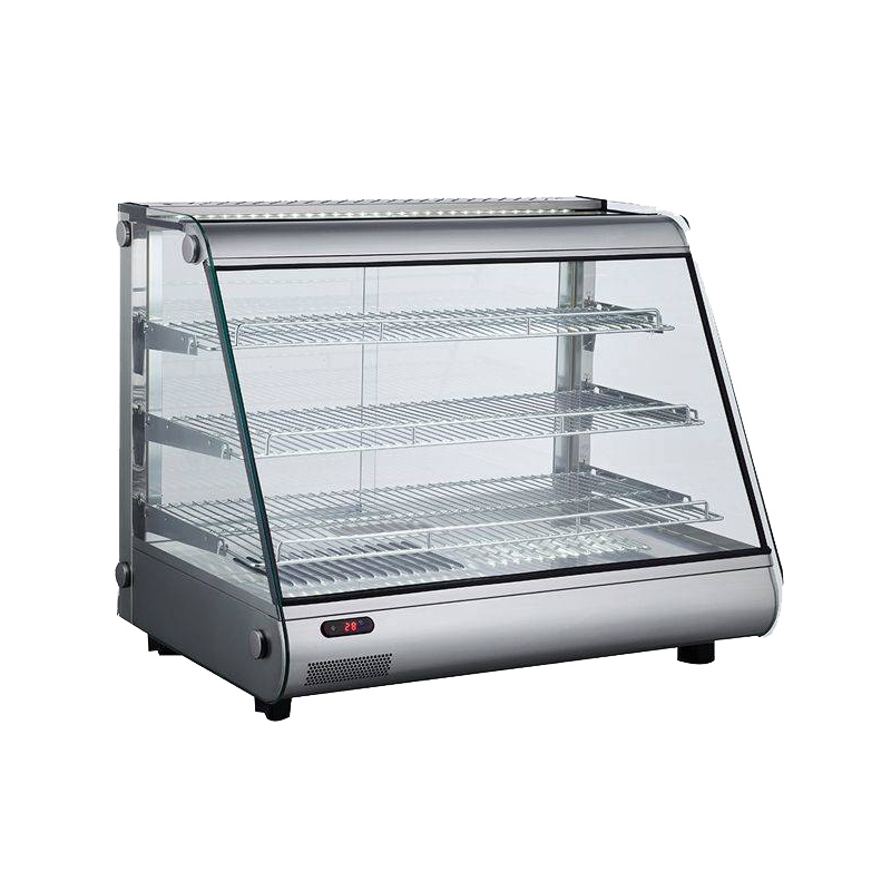 Bread And Pizza Dry Bakery  Temperature Adjustable Warming Showcase