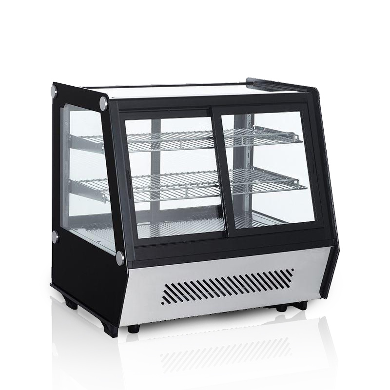 Commercial Bakery Countertop Refrigerated Cake And Pie Display Cases