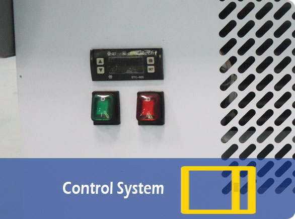 Контролен систем |NW-SBG20B фрижидер со изложување на овошје