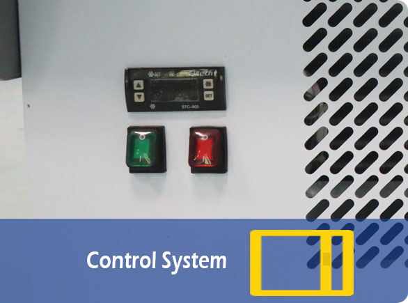 Sistema de control |NW-SBG20B frigorífico expositor de froitas