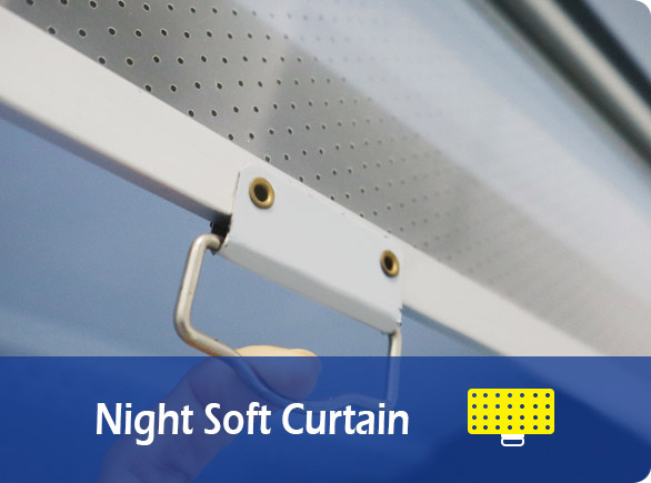 Ноќна мека завеса |NW-SBG30BF фрижидер за овошје