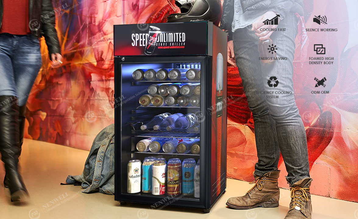 НВ-СЦ106Б Комерцијални фрижидер за пиће и храну на столу са стакленим вратима Расхладни уређај Цена на продају |произвођачи и фабрике