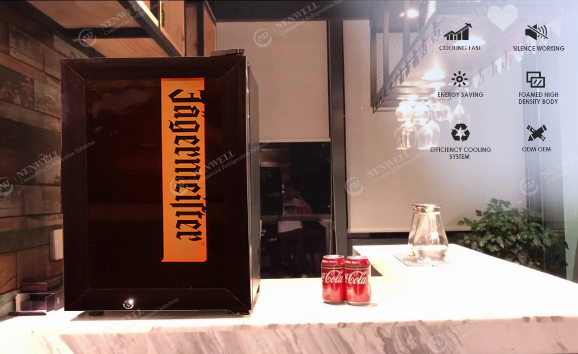 NW-SC21 Best Commercial Small Glass Door Countertop Beverage Display Fridges Price For Sale | factories & manufacturers