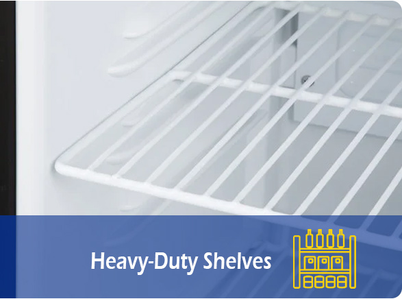 Heavy-Duty Shelves | NW-SC35B Refrigerated Display Counter