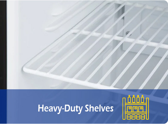 Heavy-Duty Shelves | NW-SC35B Refrigerated Display Counter