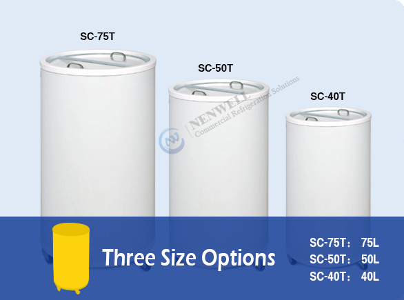 Three Size Options | NW-SC40T party beverage cooler