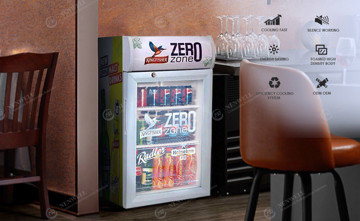 NW-SC52B Commercial Glass Door Counter Top Display Chiller Cabinet Refrigeration Price For Sale | manufacturers & factories