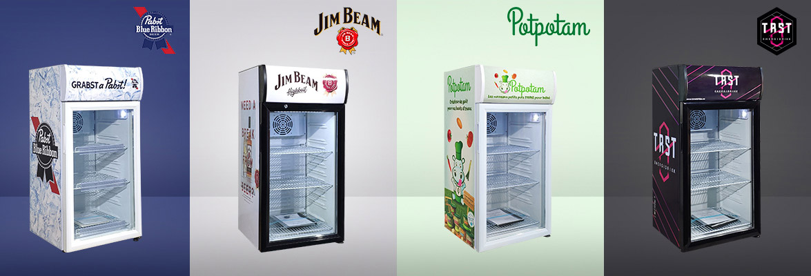 අභිරුචිකරණය කළ හැකි ස්ටිකර් |NW-SC80B Commercial Mini Cold Drinks and Foods over Countertop Display Fridge