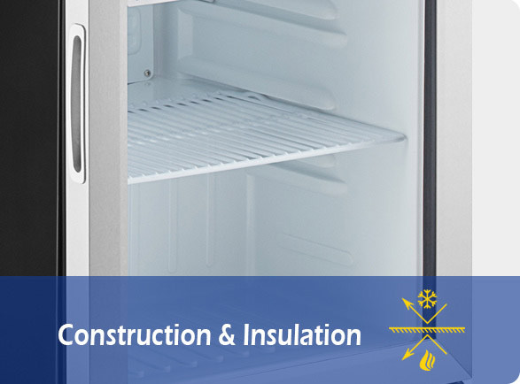 Construction & Insulation | NW-SC80B Cold Counter Display