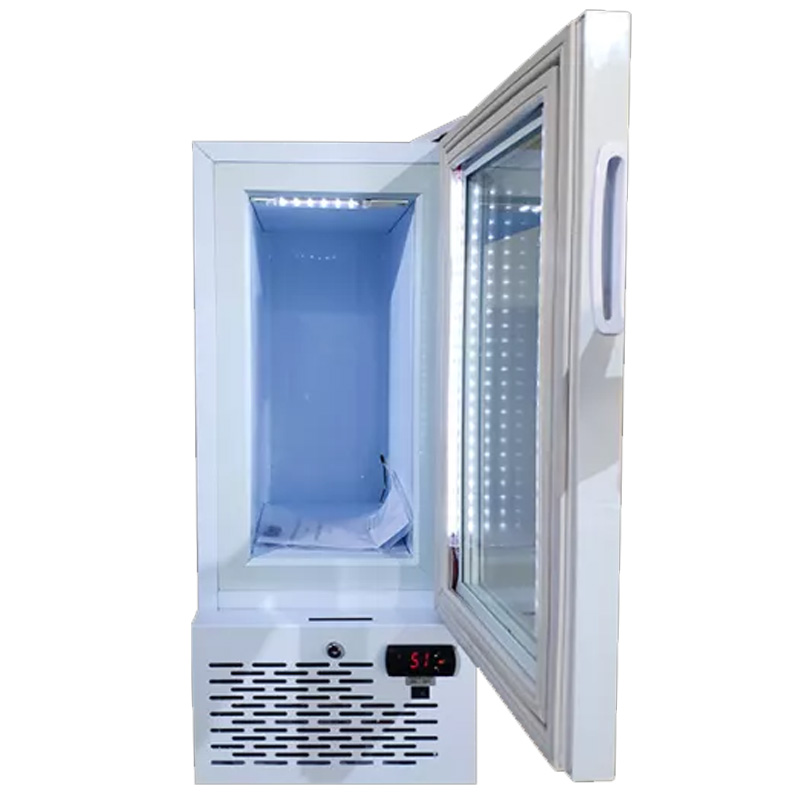Commercial Small Ice Cream Glass Door Counter Top Display Freezers