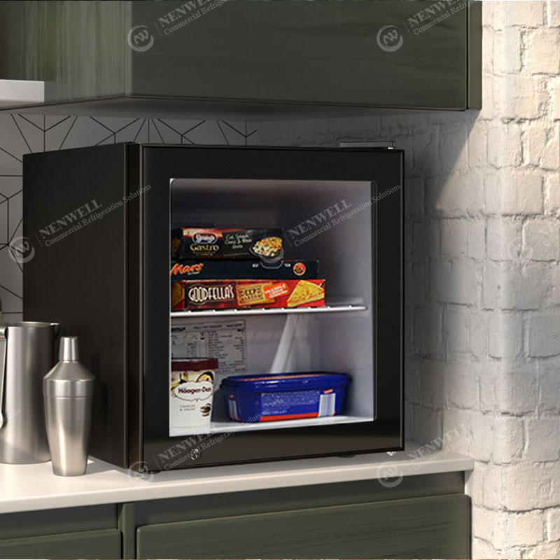 Commercial Mini Glass Door Counter Table Top Fridge And Freezer Price For  Sale