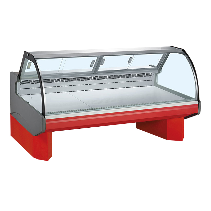 Supermarket Deli Rear Sliding Door Remote Type Showcase Para sa Meat Display