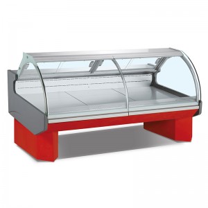 Commercial Supermarket Remote Deli Display Chiller Refrigerator Cabinets For Sale