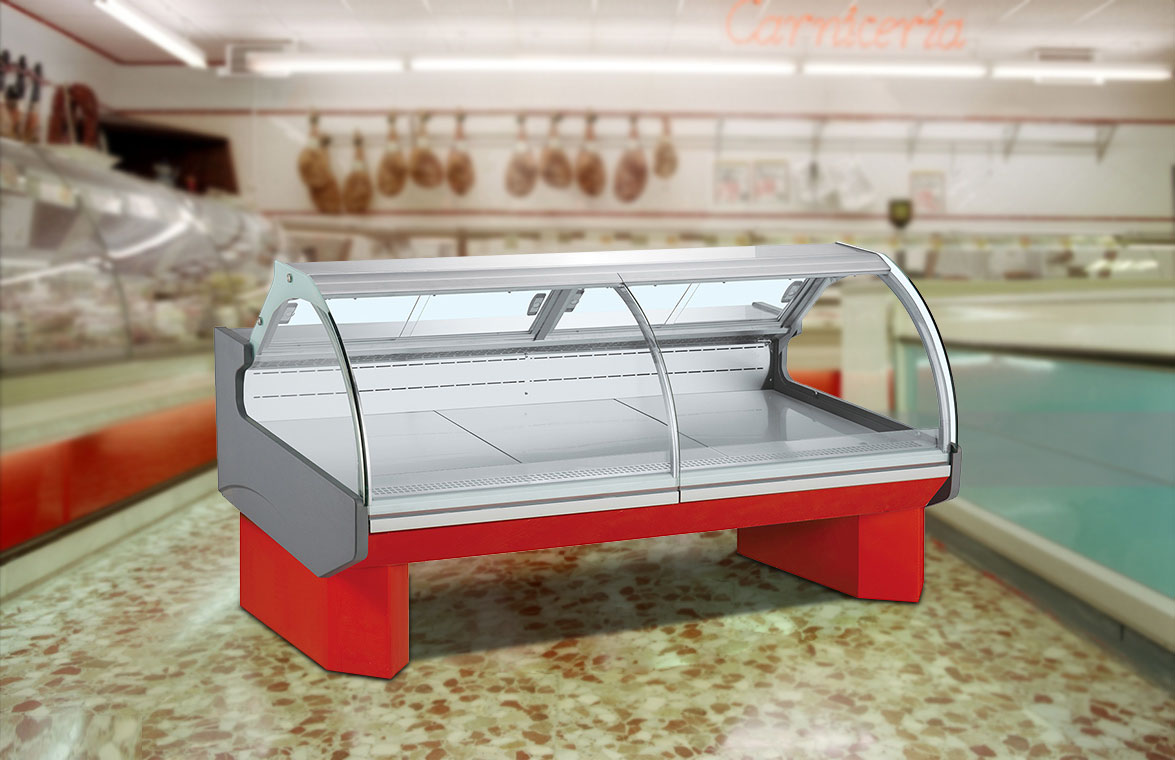 NW-SG20AKF Commercial Supermarket Remote Deli Display Chiller Refrigerator Cabinets For Sale