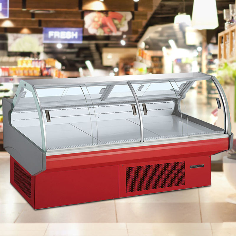 Commercial Deli And Cooked Food Serve Over Counter Display Chiller Fridge
