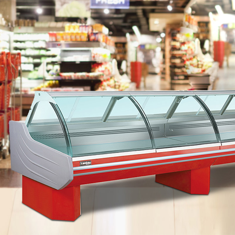 Commercial Remote Sushi And Deli Food Display Cooler Refrigeration Equipment