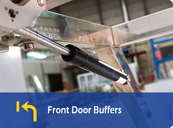 Front Door Buffers | NW-SG40BKF sandwich fridge display