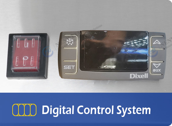 Digital Control System | NW-ST72BFG 3 glass door freezer