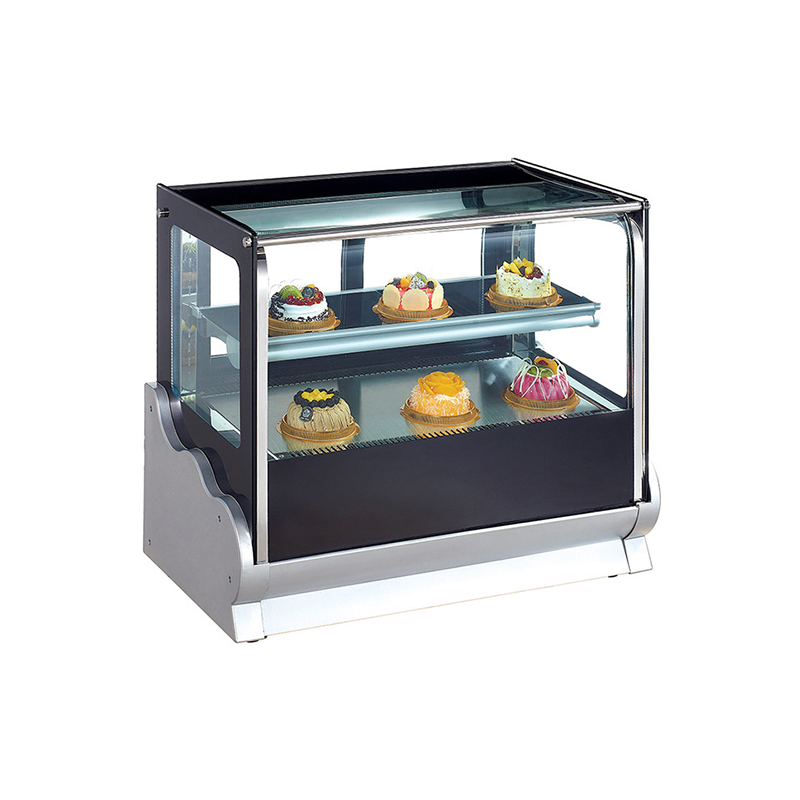 Commercial Counter Table Top Small Cake Display Refrigerator For Cup Cake Display