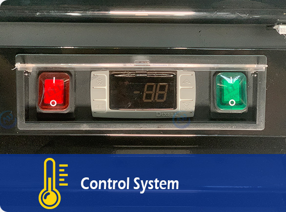 Control System | NW-UF2110 triple door freezer