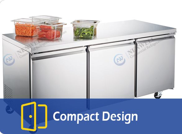 Compact Design | NW-UUC72R integrated undercounter fridge freezer