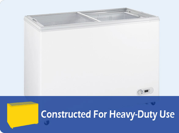 Constructed For Heavy-Duty Use | NW-WD150 display chest freezer