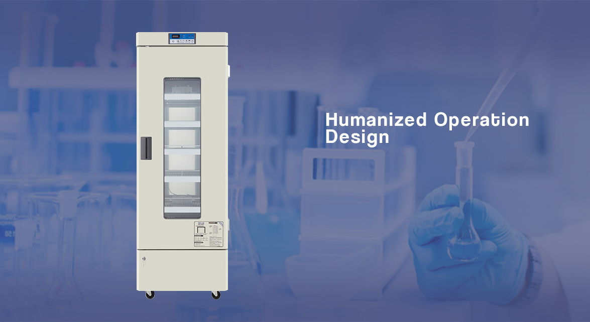 NW-XC268L Humanized Operation Design | blood bank fridge