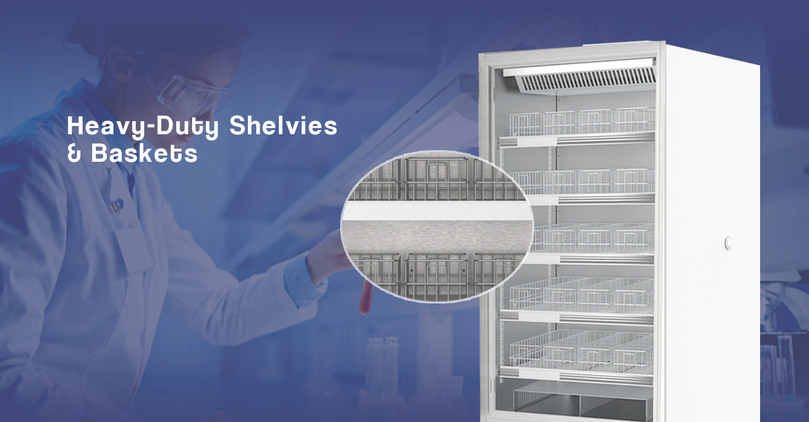 NW-XC618L Heavy-Duty Shelves & Baskets | plasma fridge
