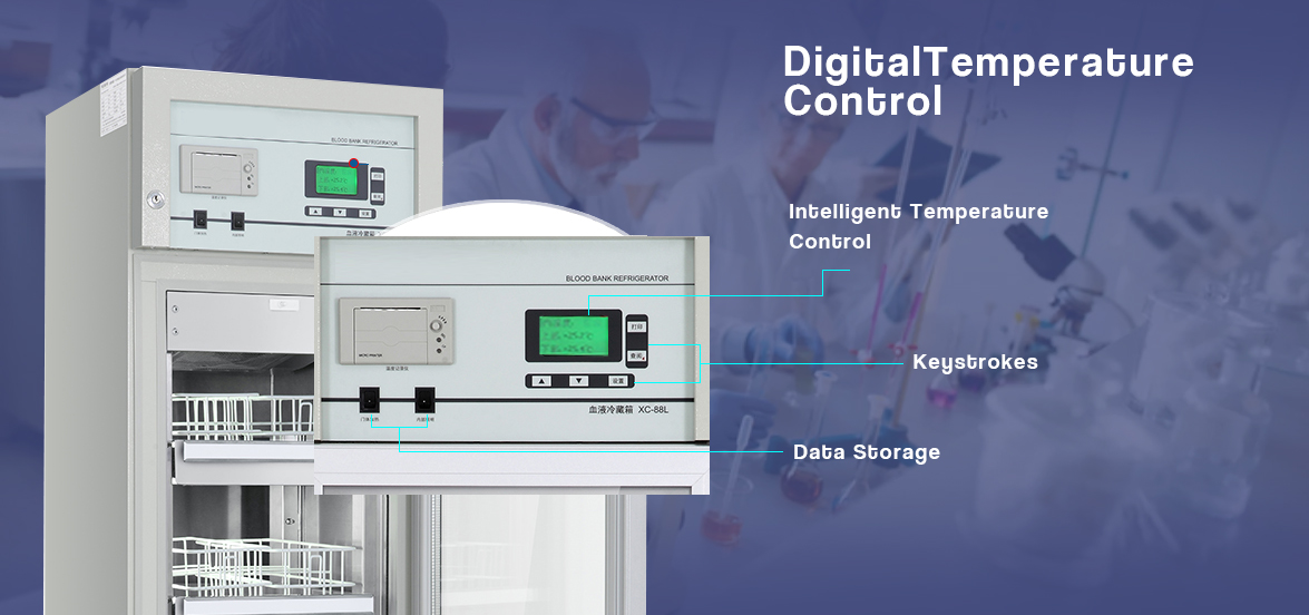 NW-XC88L Digital Temperature Control | blood storage refrigerator for sale