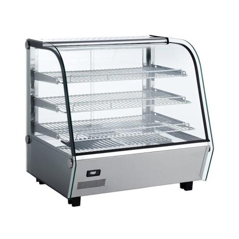 Commercial Table Top Cake Heating Refrigerator For Bread Showing