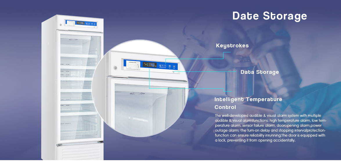 NW-YC395L_07 medical grade vaccine refrigerator | Smart Temperature Control
