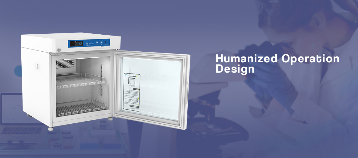 NW-YC55L Small Medical Refrigerator With Humanized Operation Design