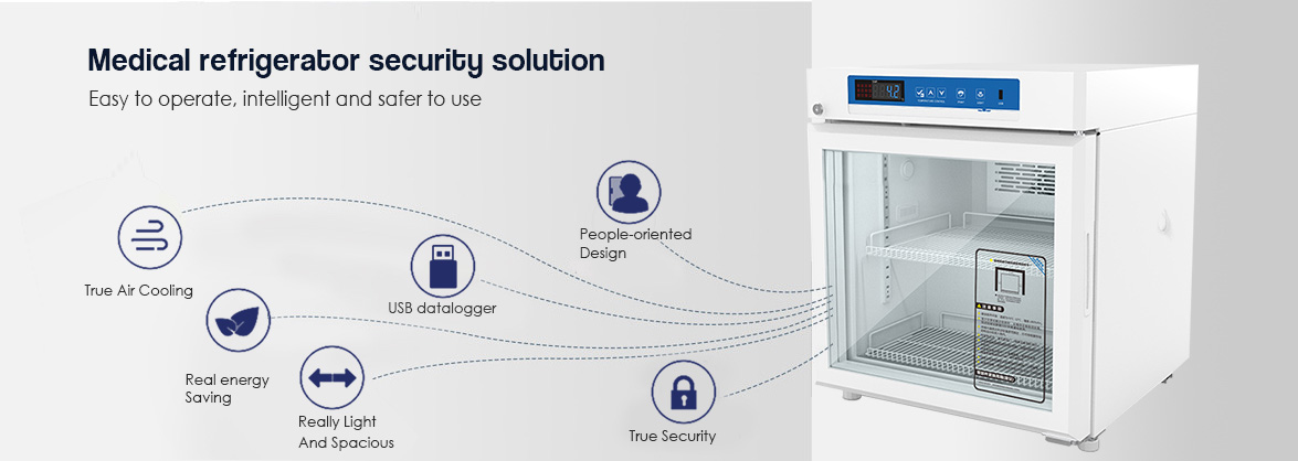 NW-YC55L Small Pharmacy Refrigerators | Security Solutions