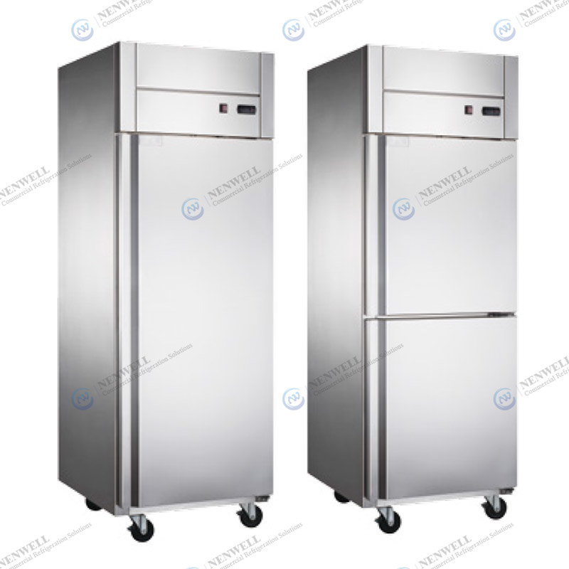 Single or Double Door Stainless Steel Reach-In Fridges and Freezers