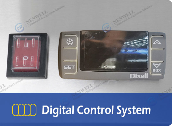 Digital Control System | NW-Z06F-D06F single door upright freezer