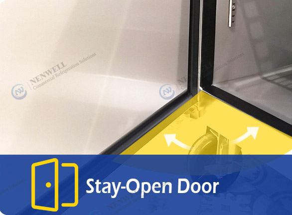 Self-Closing Door | NW-Z06F-D06F double door fridge price
