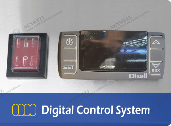 Digital Control System | NW-Z10EF-D10EF upright refrigerator freezer