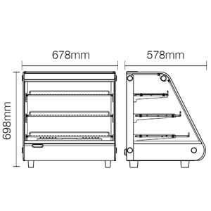 RTR-130L-1 Dimension