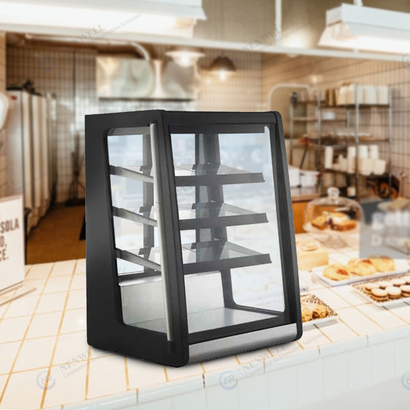 Hot Sale Small Glass Door Showcase Countertop Mini Freezer Display Showcase  - China Freezer Showcase and Mini Display Freezer Showcase price