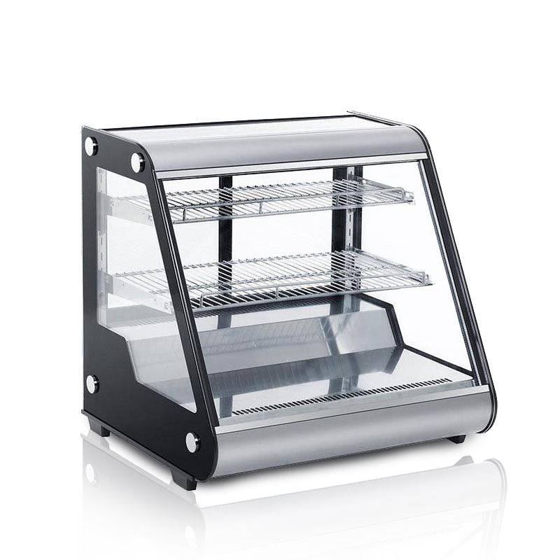 Small Countertop Glass Display Refrigerated Case for Commercial pastry and bakery Business