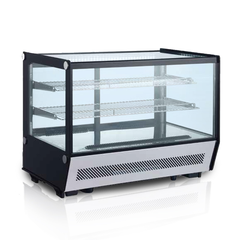 Kommerziell Bäckerei Countertop Frigo Cake Glass Display Cabinets