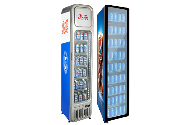 Slimline Fridges - Branded Mini And Upright Display Fridges And Coolers For Pepsi Cola Promotion