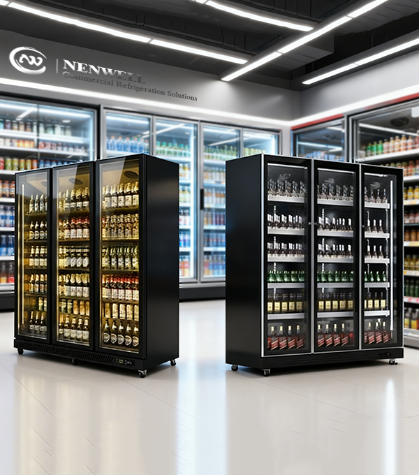 How much Commercial supermarket beverage refrigerators ?