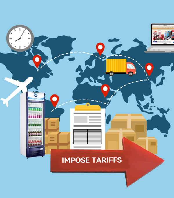 What are the strategies for showcase export enterprises to adjust due to tariffs?